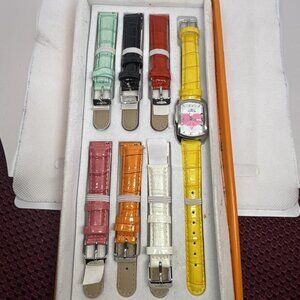 Invicta Lupah 19840 Peace & Love Ladies Quartz Watch w/ 7 Strap READ